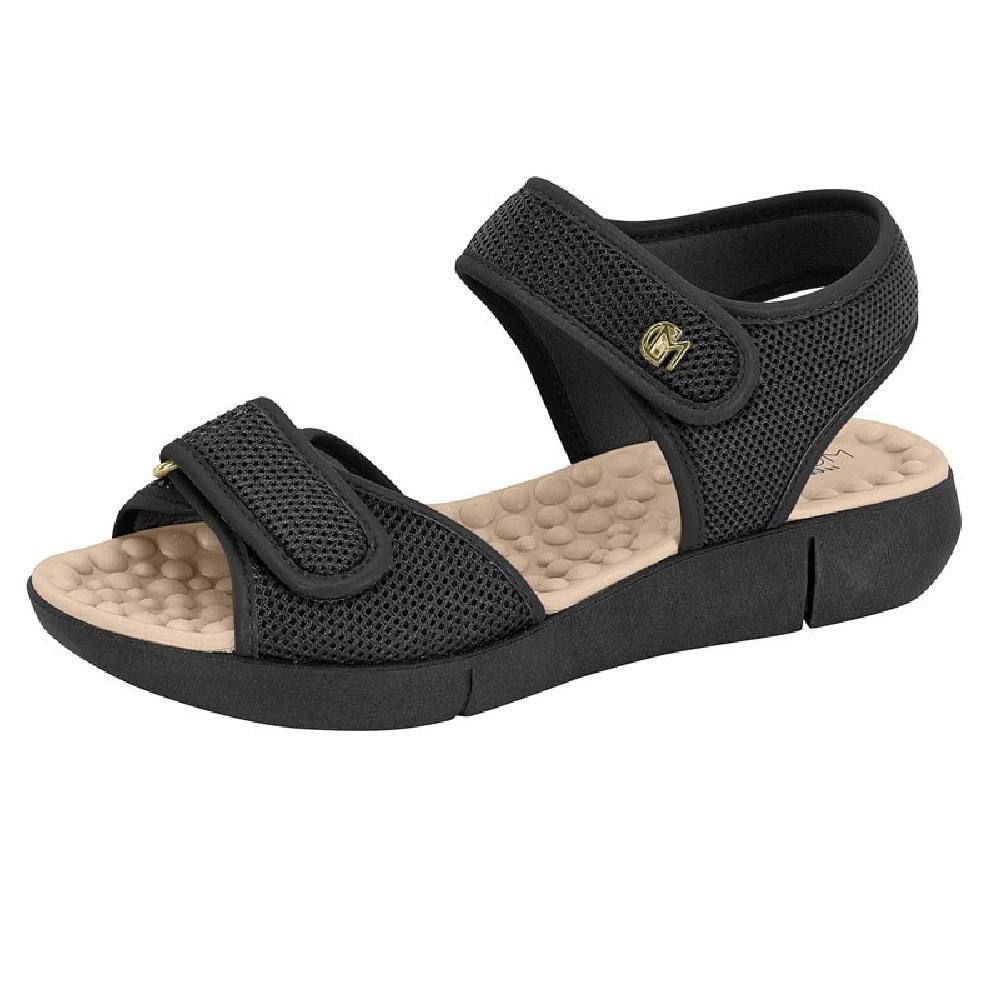 SANDALIA MODARE ORTOPÉDICA REF 7142.118.30663 FEMININO Preto 4