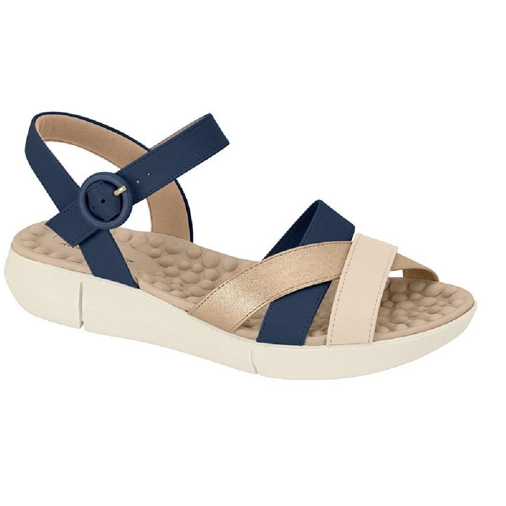 Cor Bege/Azul Marinho