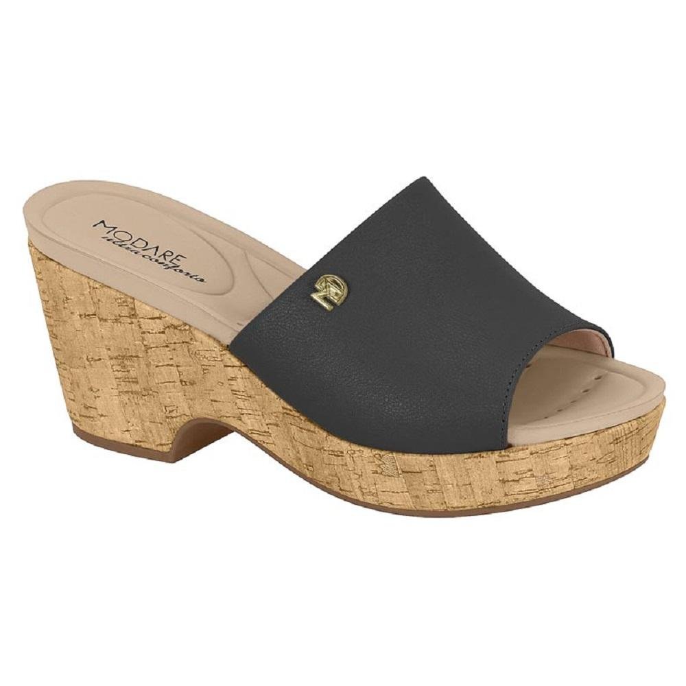 TAMANCO MODARE SALTO GROSSO REF 7137.123.28368 FEMININO Preto 3