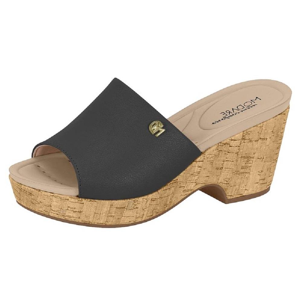 TAMANCO MODARE SALTO GROSSO REF 7137.123.28368 FEMININO Preto 4