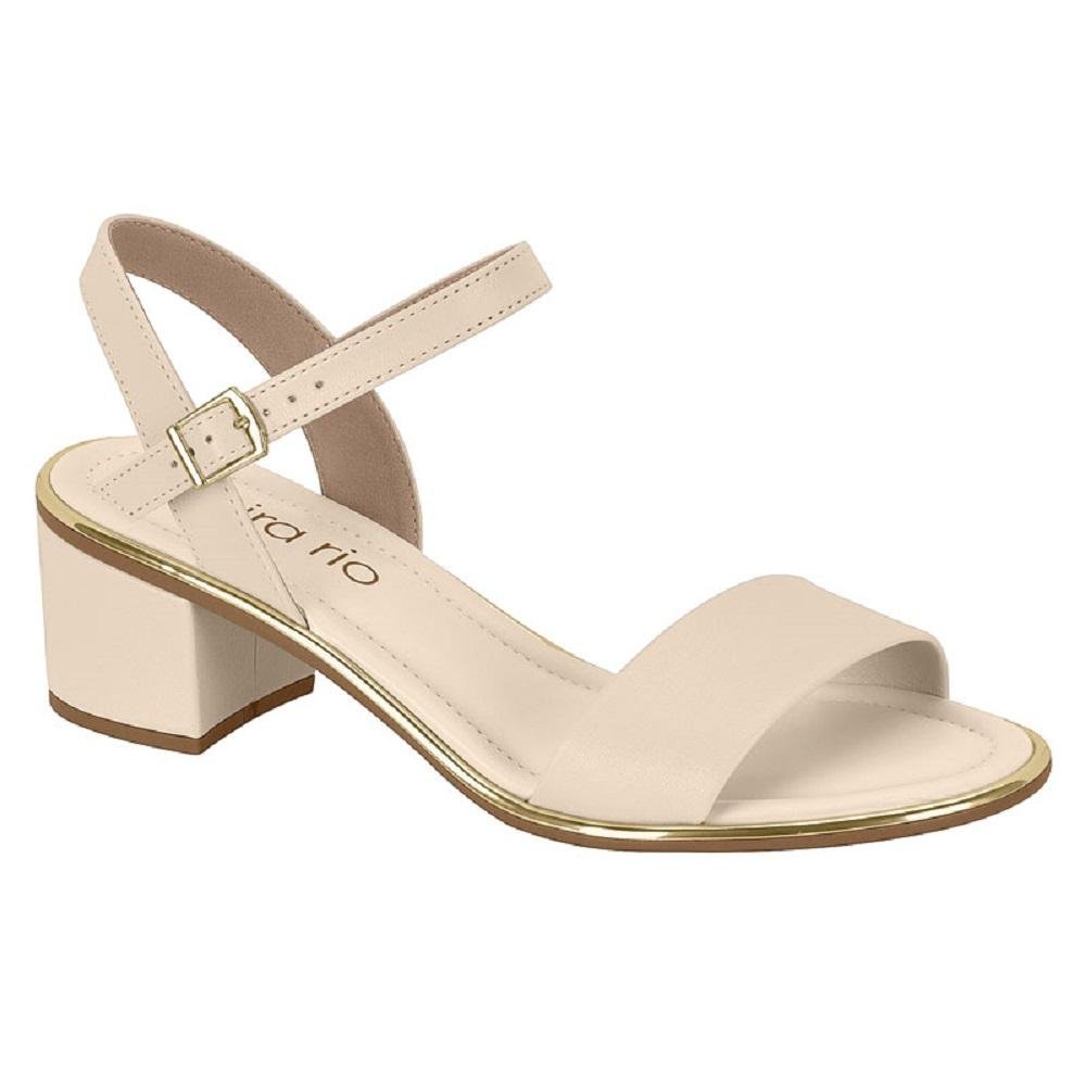 SANDALIA BEIRA RIO CASUAL REF 8379.203.9569 FEMININO Bege 3