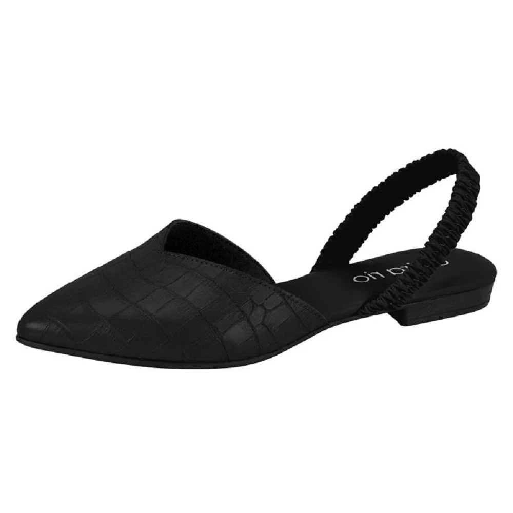 SAPATILHA BEIRA RIO MULE REF 4134.446.30634 FEMININO Preto 2