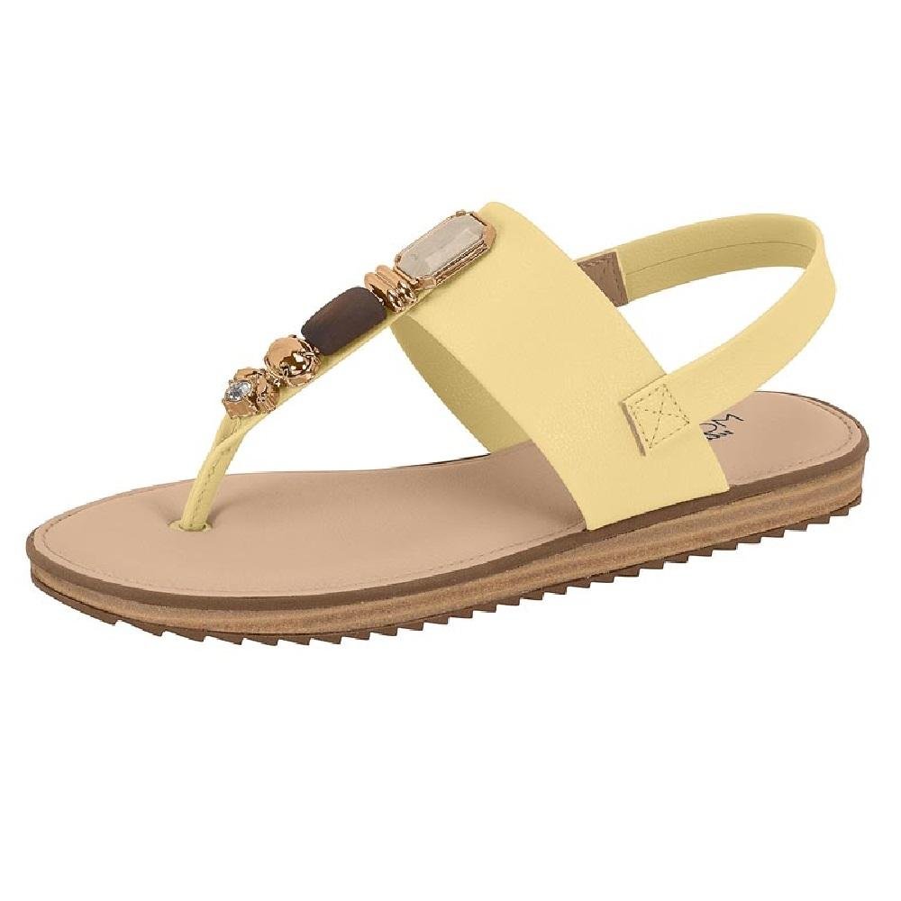 SANDALIA MODARE ULTRACONFORTO REF 7141.120.21736 FEMININO Amarelo 4