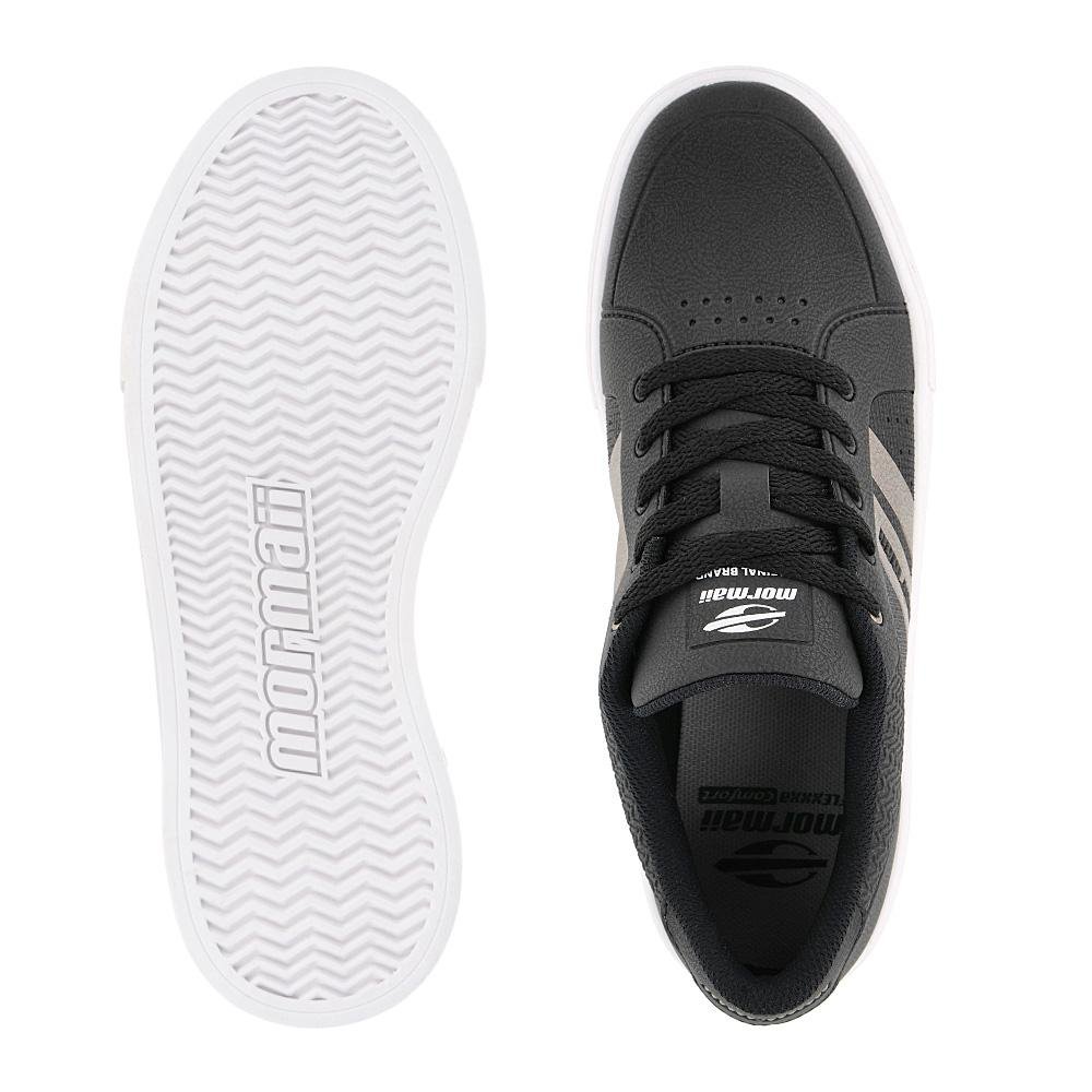 TENIS MORMAII URBAN STRIPE 3 REF 203404 FEMININO Preto 4