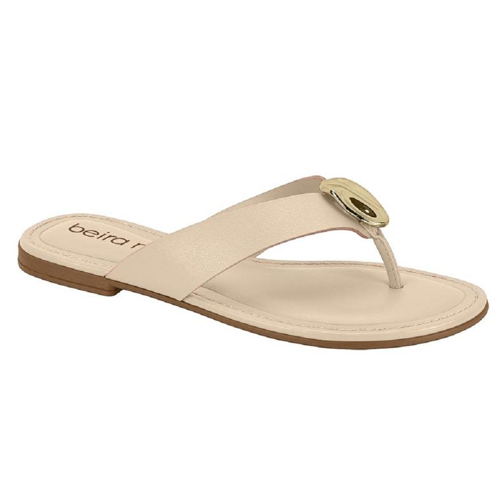 CHINELO BEIRA RIO CASUAL REF 8552.206.9569 FEMININO Branco 3