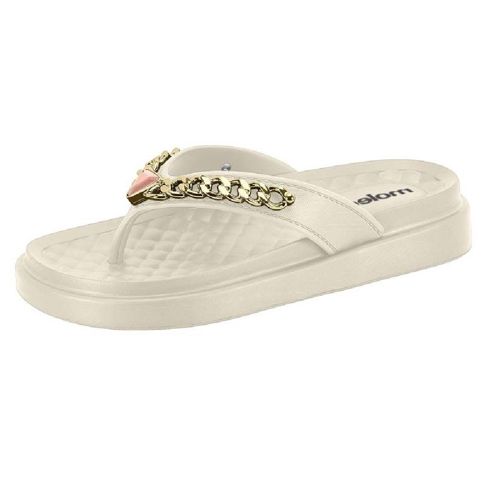 CHINELO MOLECA ULTRACONFORTO REF 5554.103.22669 FEMININO Branco 2