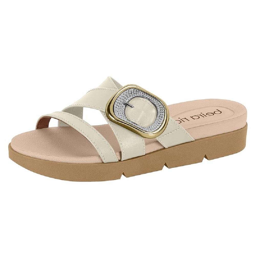 SANDALIA BEIRA RIO FLATFORM REF 8387.546.9569 FEMININO Branco 4