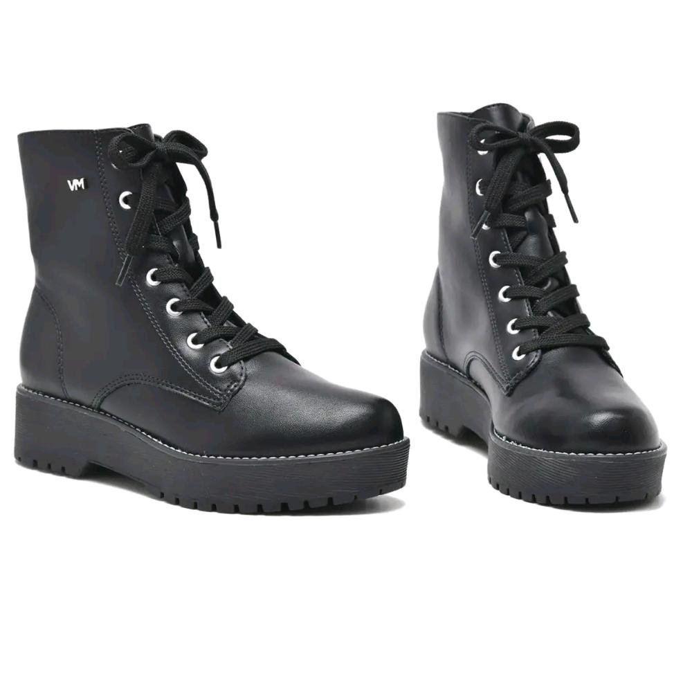 BOTA VIA MARTE COTURNO REF 004-001-01 FEMININO Preto 4