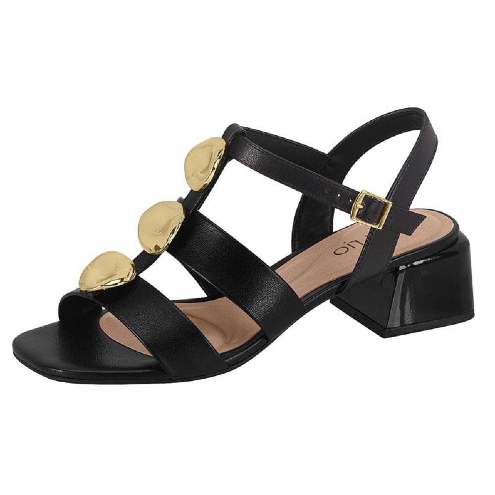 SANDALIA BEIRA RIO SALTO GROSSO REF 8423.237.9569 FEMININO Preto 4