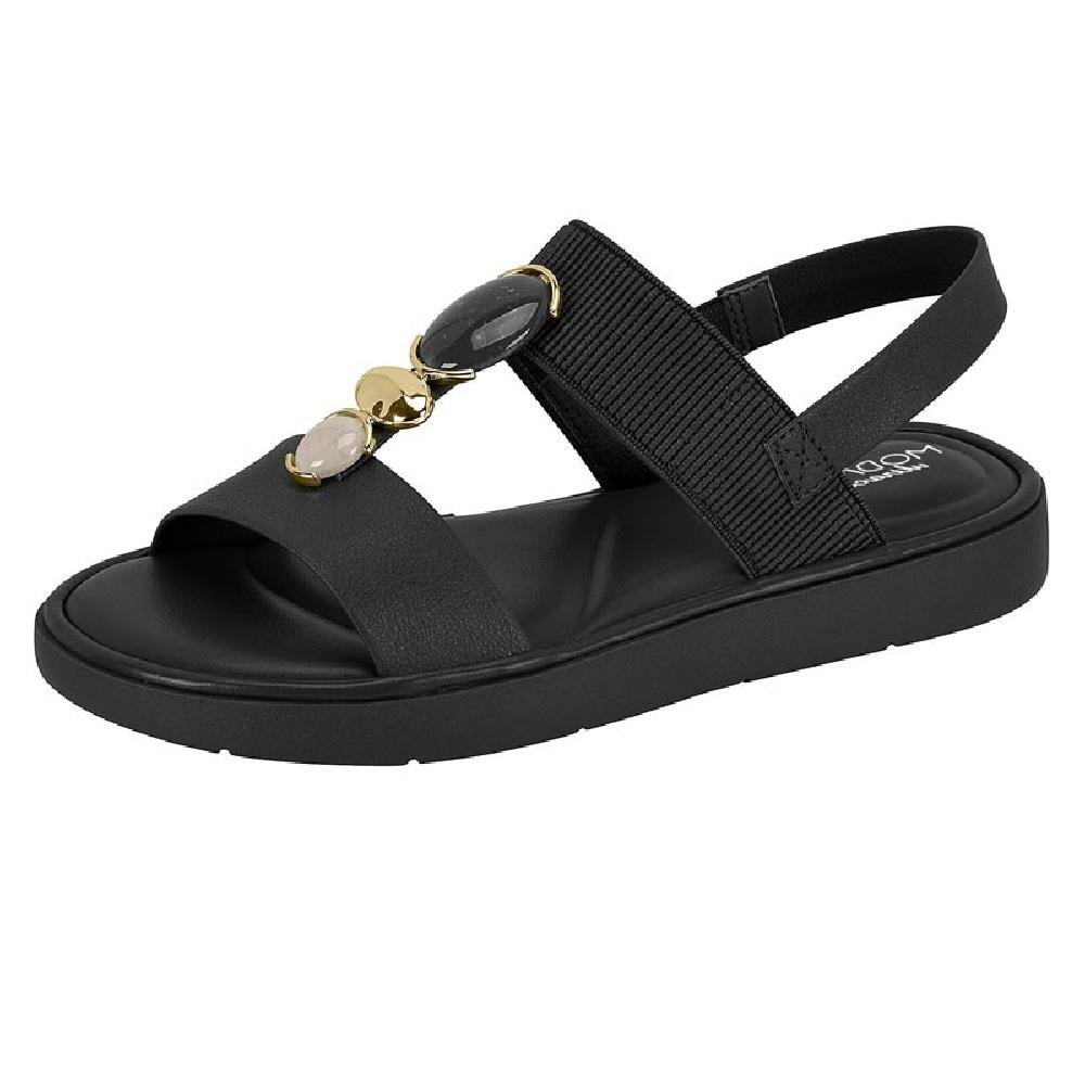 SANDALIA MODARE ULTRACONFORTO REF 7208.108.27520 FEMININO Preto 2