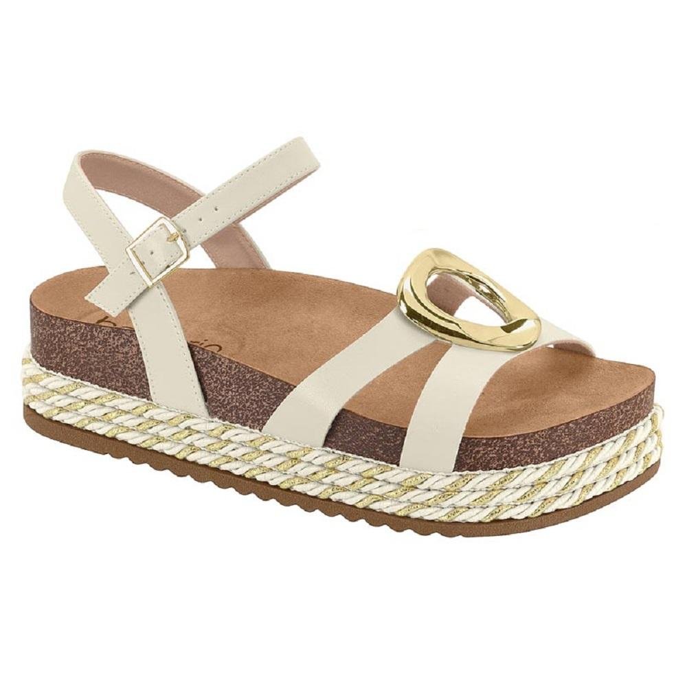 SANDALIA BEIRA RIO PLATAFORMA REF 8546.207.9569 FEMININO