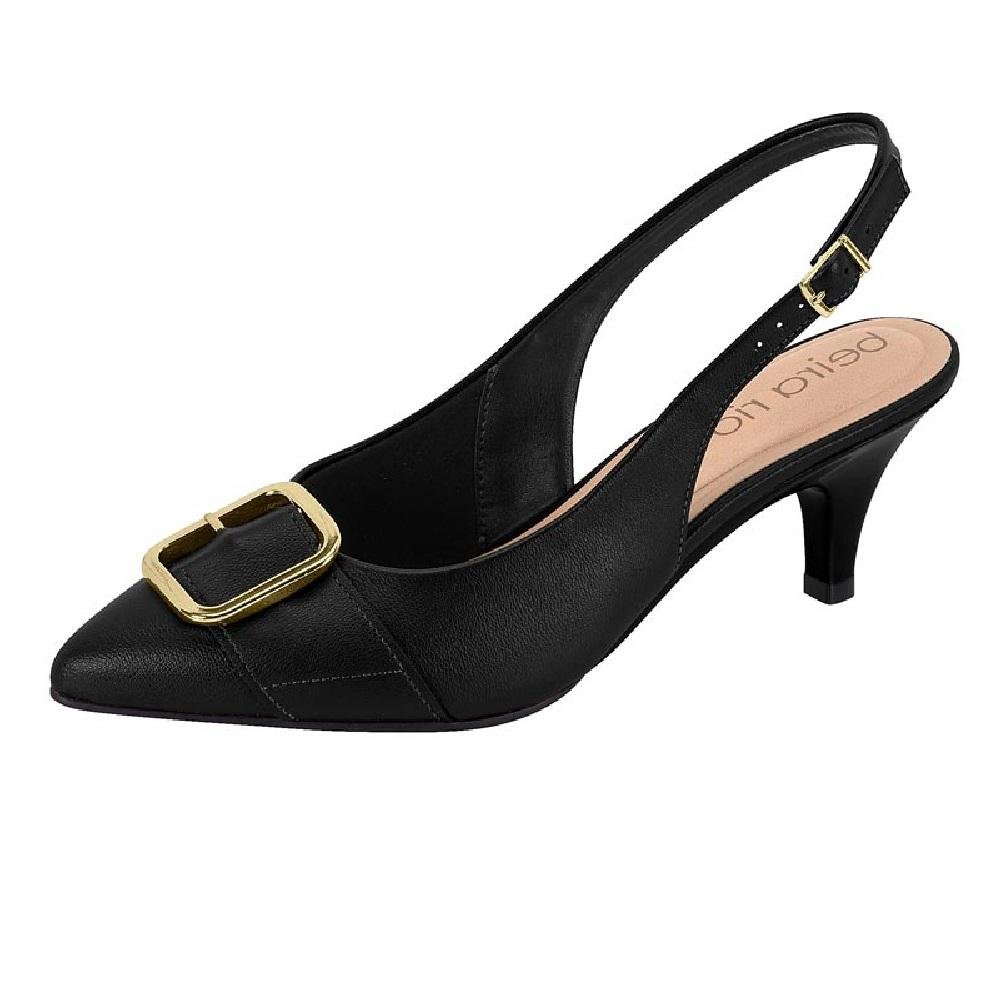 SAPATO BEIRA RIO SCARPIN REF 8387.546.9569 FEMININO Preto 2