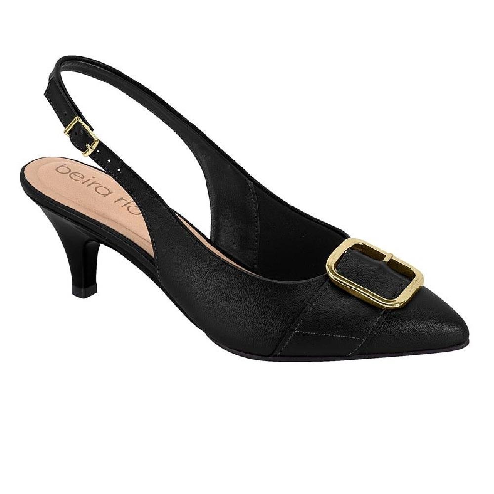 SAPATO BEIRA RIO SCARPIN REF 8387.546.9569 FEMININO Preto 3