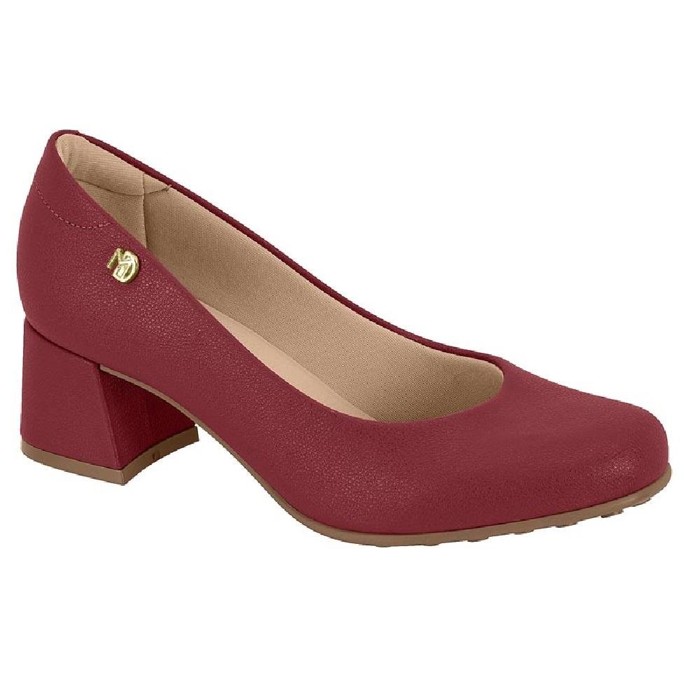 SAPATO MODARE SALTO BLOCO REF 7373.100.21736 FEMININO Vinho 3