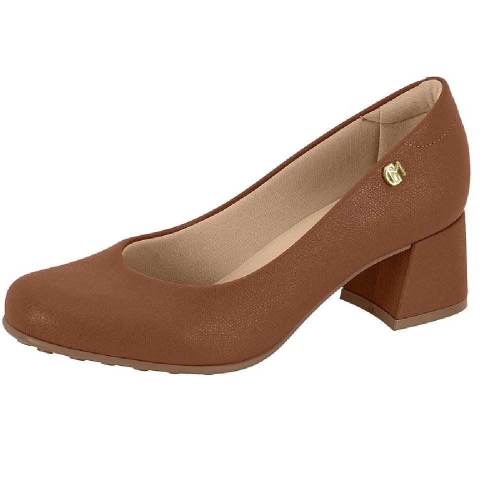 SAPATO MODARE SALTO BLOCO REF 7373.100.21736 FEMININO Marrom 2