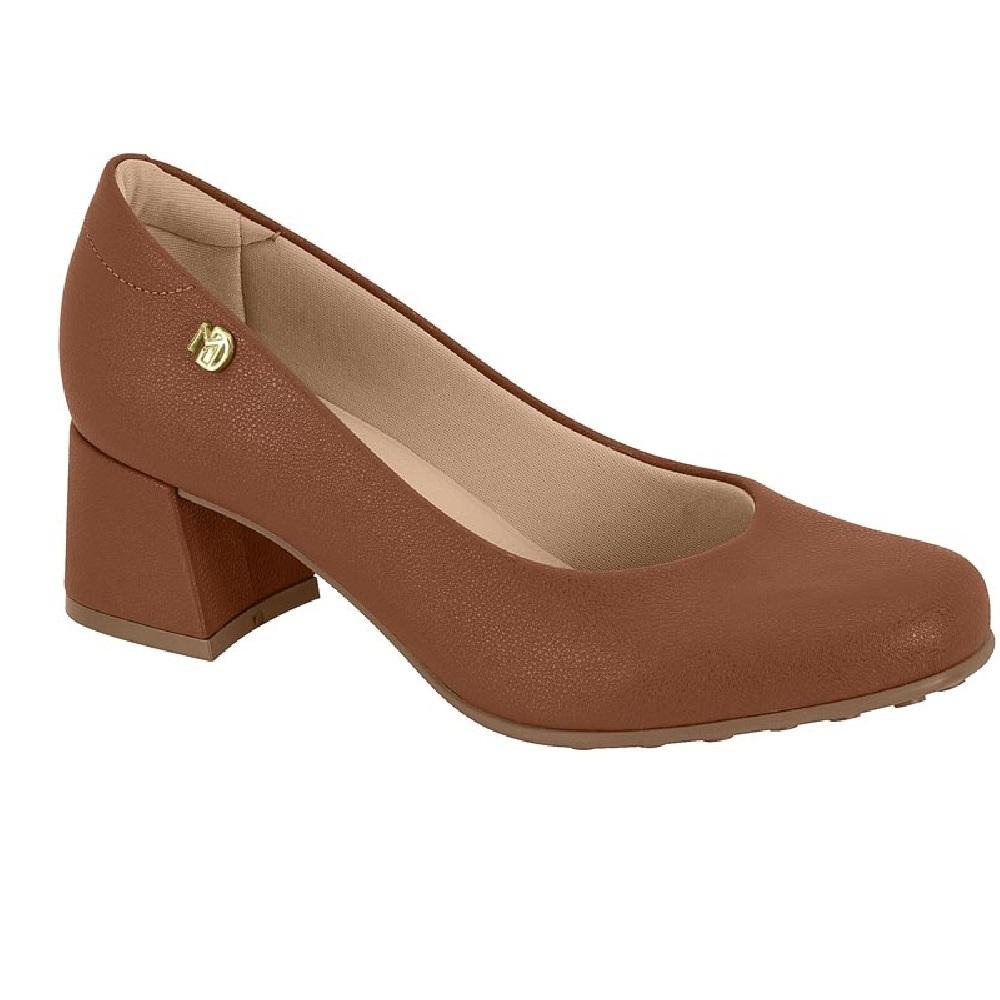 SAPATO MODARE SALTO BLOCO REF 7373.100.21736 FEMININO Marrom 3