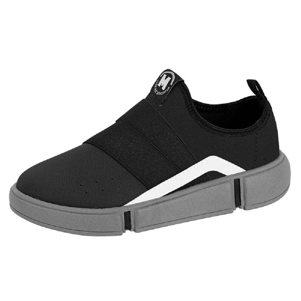 TENIS MOLEKINHO CASUAL SLIP ON REF 2838.206.20978 MENINO Preto/Cinza 4