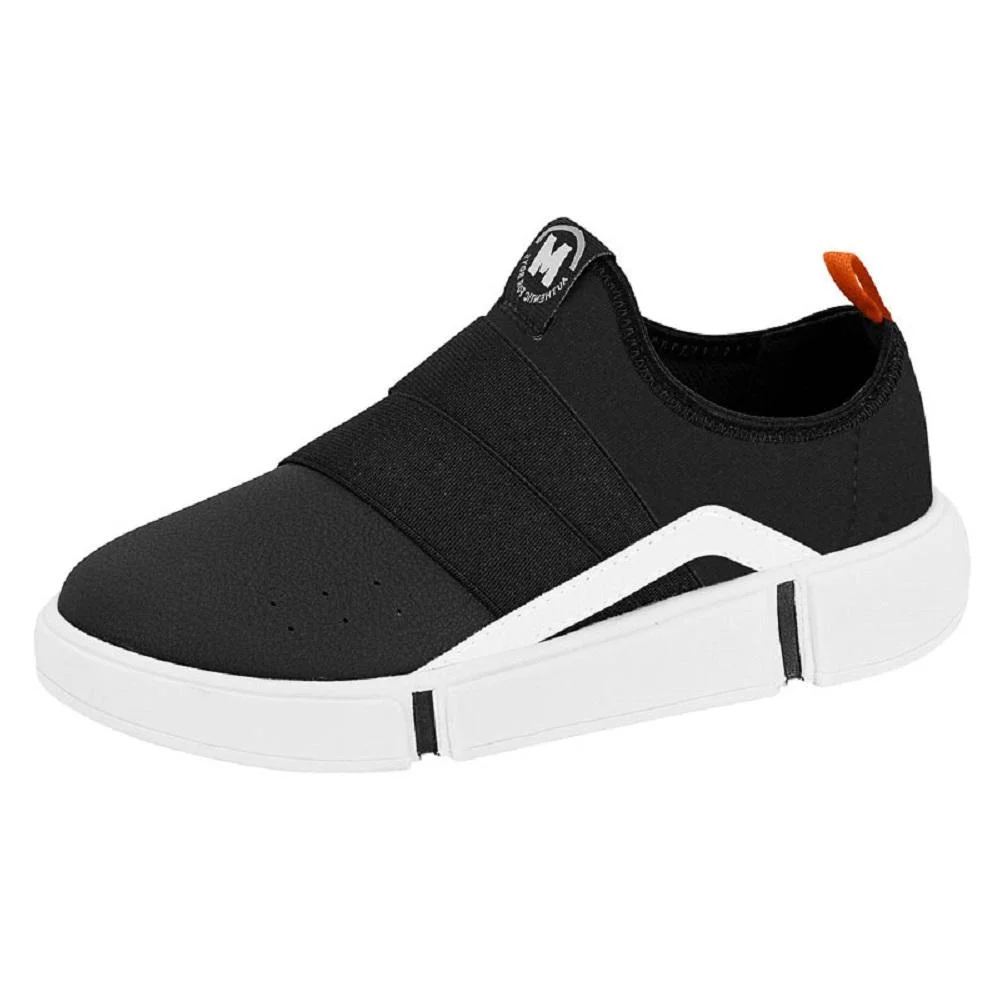 TENIS MOLEKINHO CASUAL SLIP ON REF 2838.206.20978 MENINO Preto/Branco 4