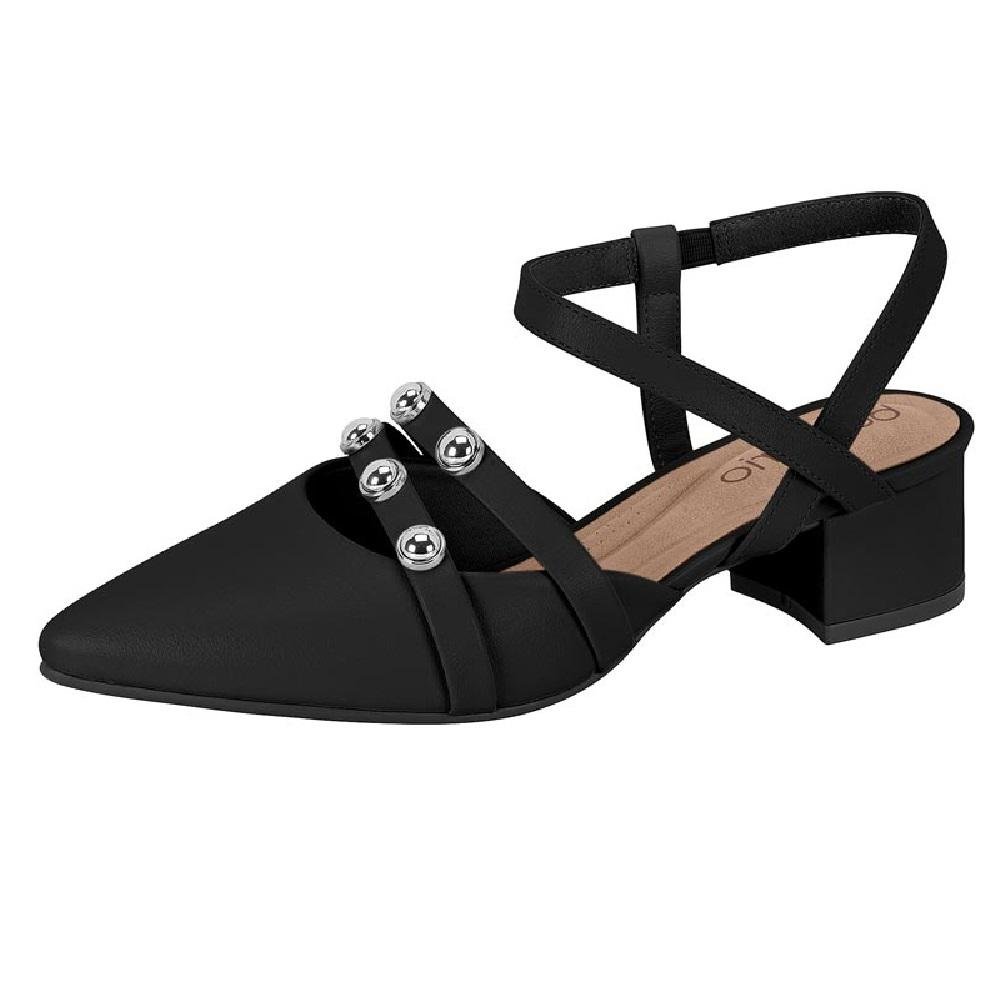 SCARPIN BEIRA RIO SALTO BLOCO REF 4182.230.9569 FEMININO Preto 4