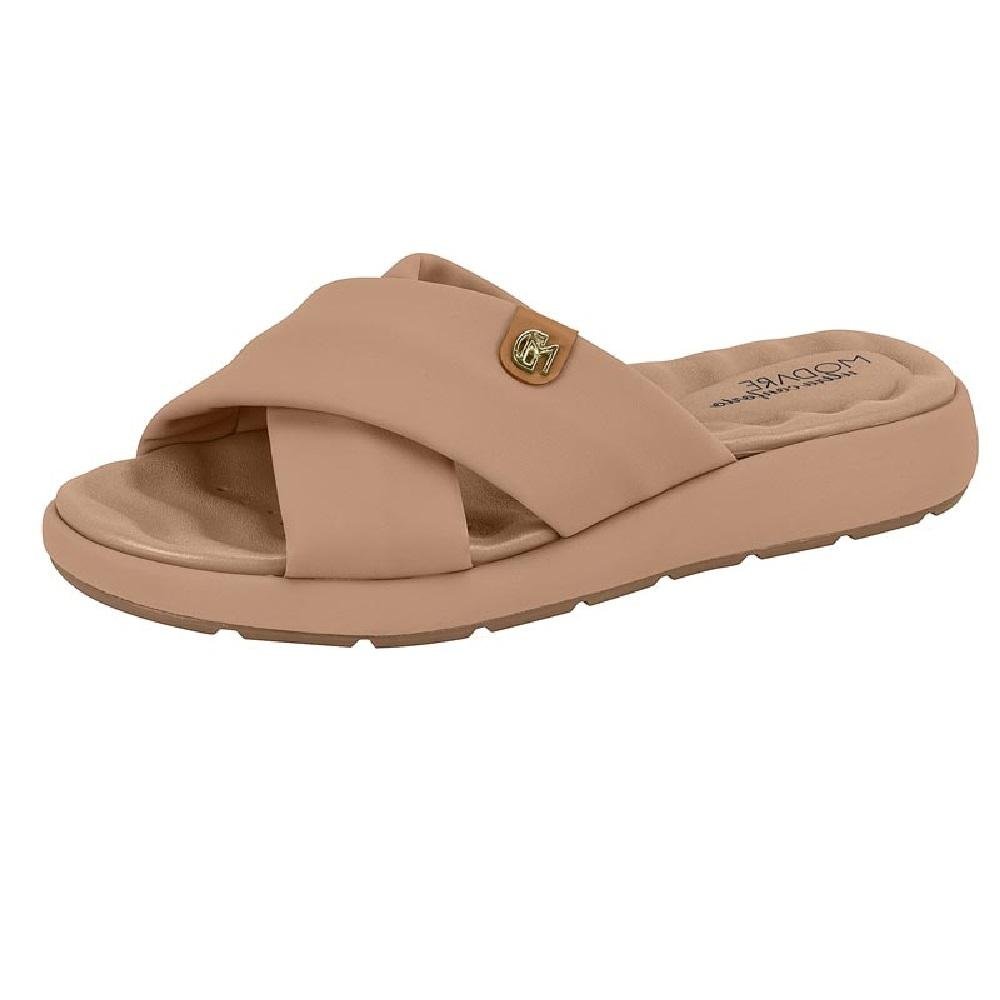 CHINELO MODARE ULTRACONFORTO REF 7222.100.29516 FEMININO Bege 4