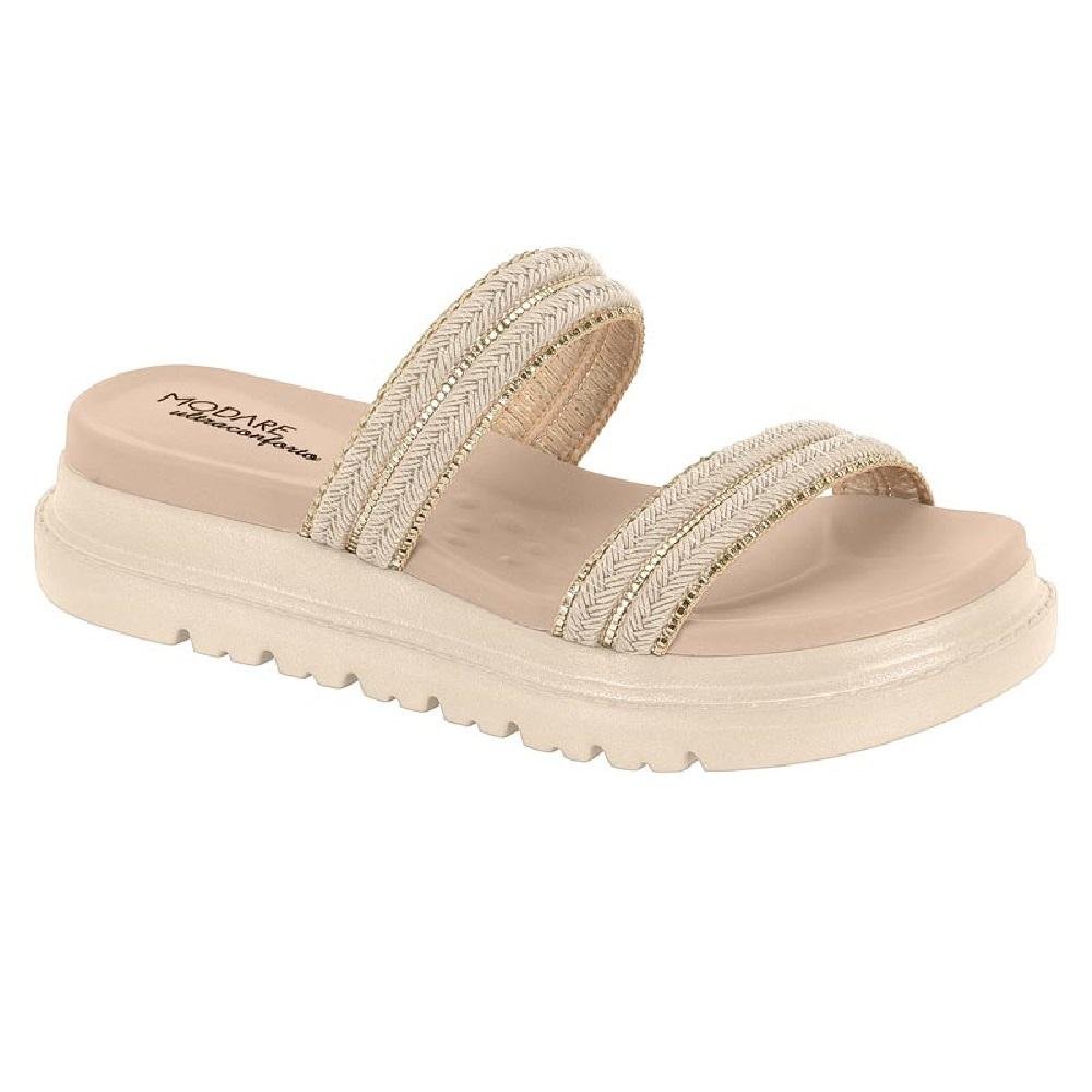 SANDALIA PAPETE MODARE REF 7200.103.29432 FEMININO Bege 3