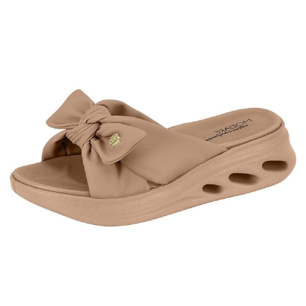 TAMANCO MODARE CONFORTO LAÇO REF 7215.102.29516 FEMININO Bege 2
