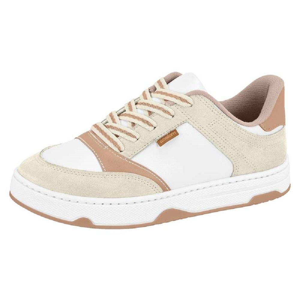 TENIS MOLECA CASUAL REF 5835.202.9696 FEMININO Bege 2