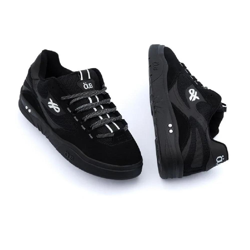 TENIS OUS FLUENTE GTX COURO REF 350053 MASCULINO Preto 2
