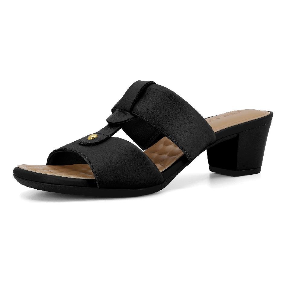 TAMANCO USAFLEX SALTO BLOCO REF UD28001 FEMININO Preto 4