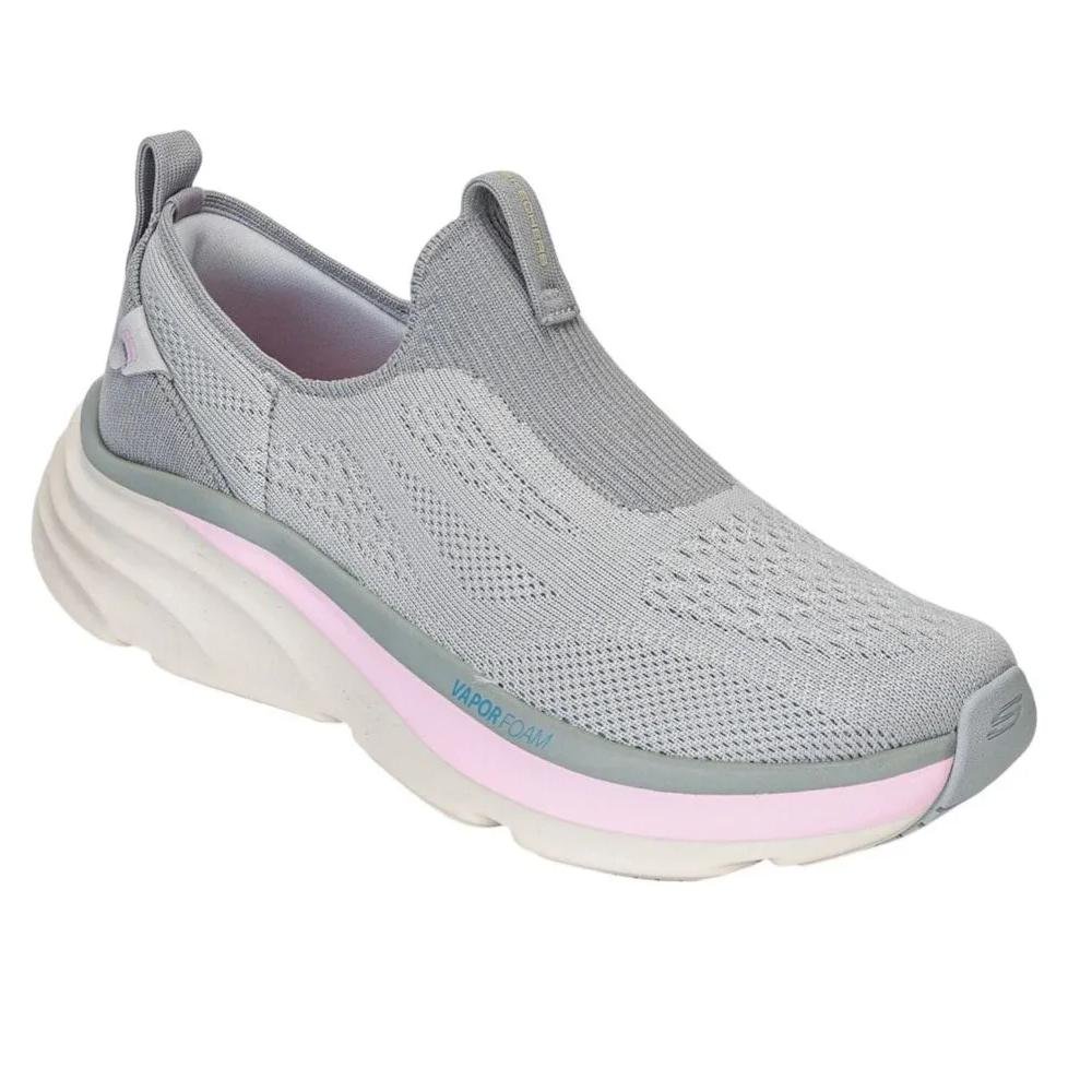 TENIS SKECHERS DLUX VAPOR PURE STRIDE FEMININO Cinza 3