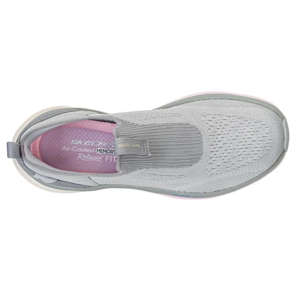 TENIS SKECHERS DLUX VAPOR PURE STRIDE FEMININO Cinza 4
