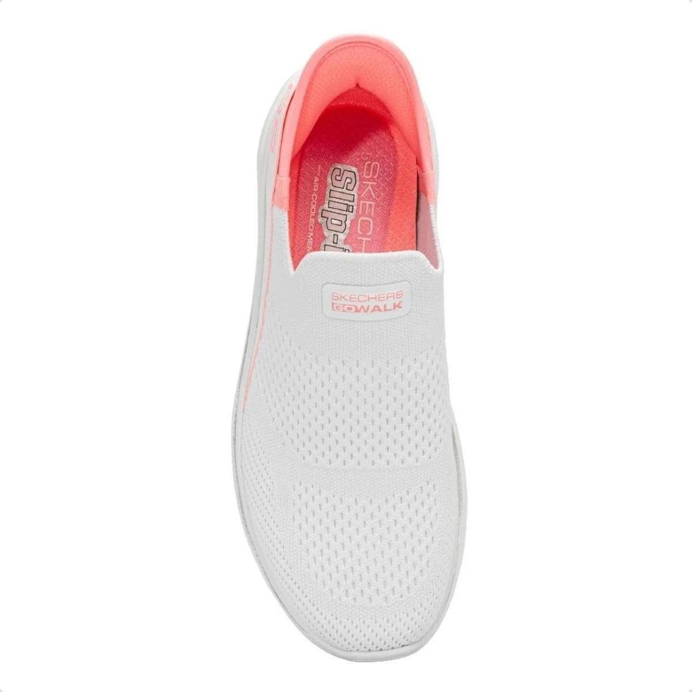 TENIS SKECHERS GO WALK 7 MIA FEMININO Branco 2