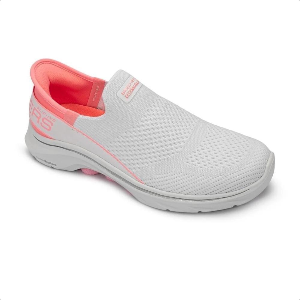 TENIS SKECHERS GO WALK 7 MIA FEMININO Branco 3