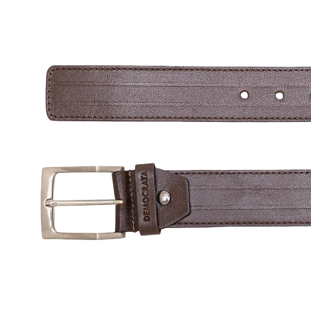 CINTO DEMOCRATA FIT COURO LARGO REF CIN0540FIT MASCULINO Marrom 2