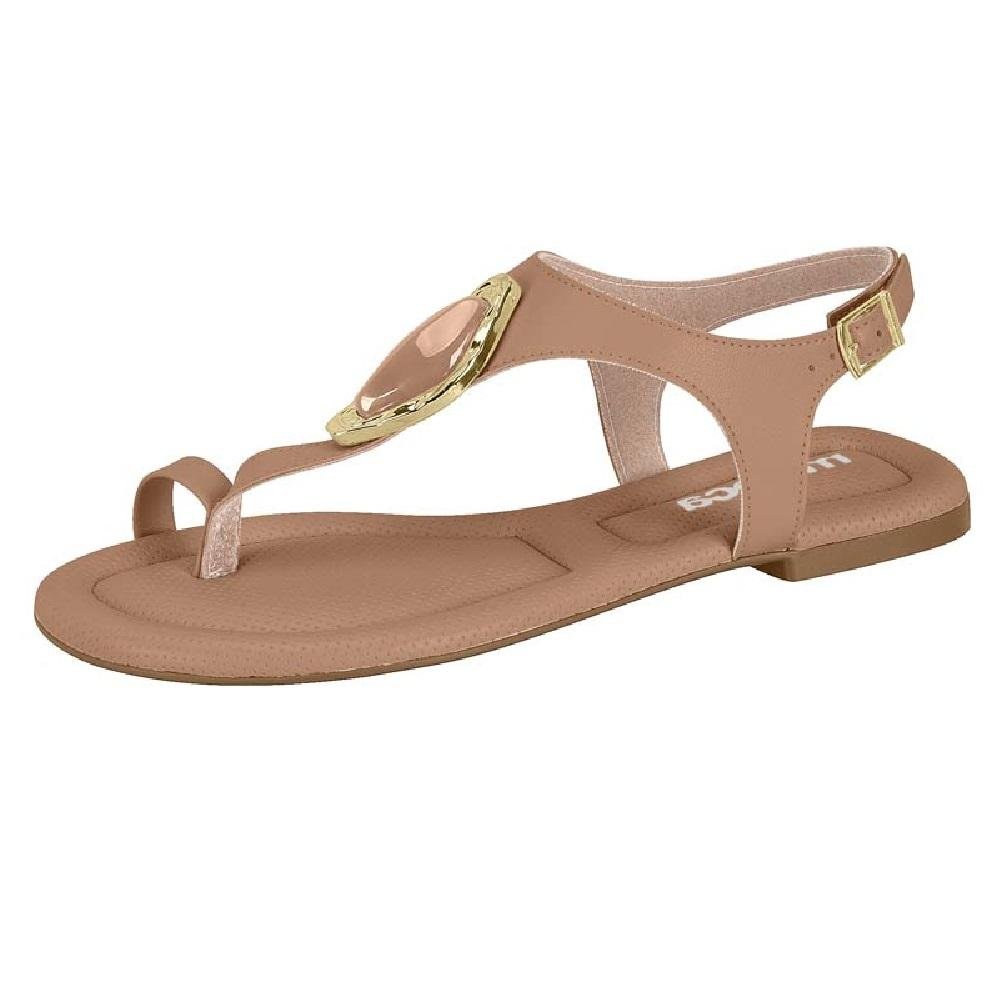 SANDALIA MOLECA RASTEIRA REF 5570.103.9569 FEMININO Bege 2