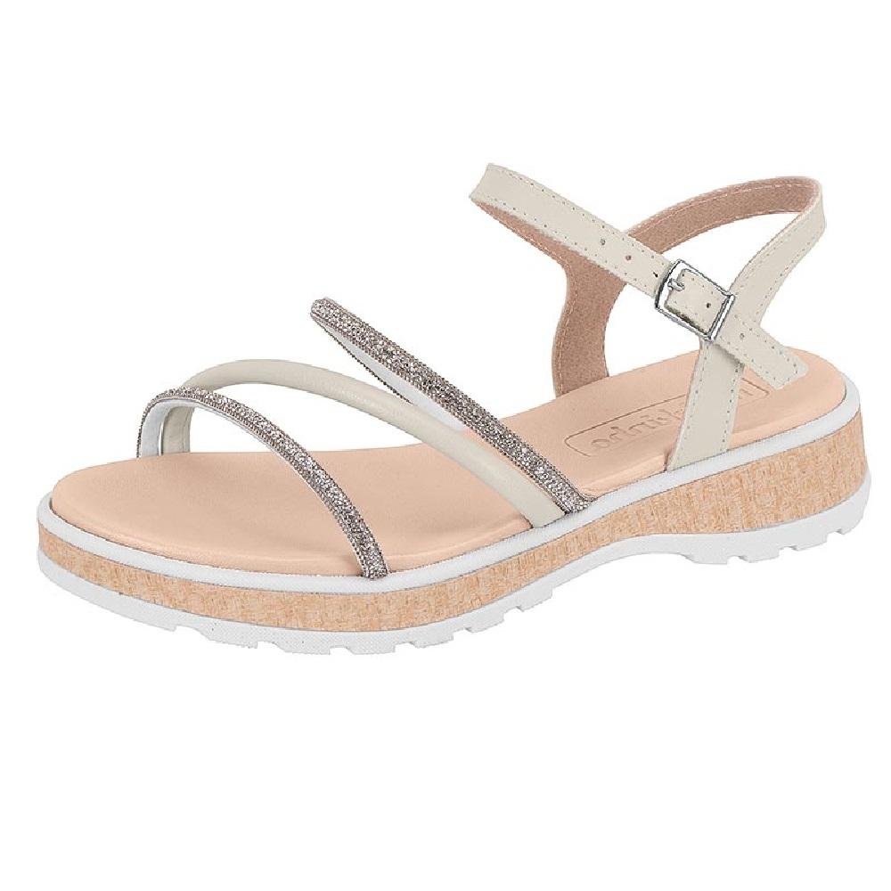 SANDALIA MOLEKINHA CASUAL REF 2361.205.30344 MENINA Branco 2
