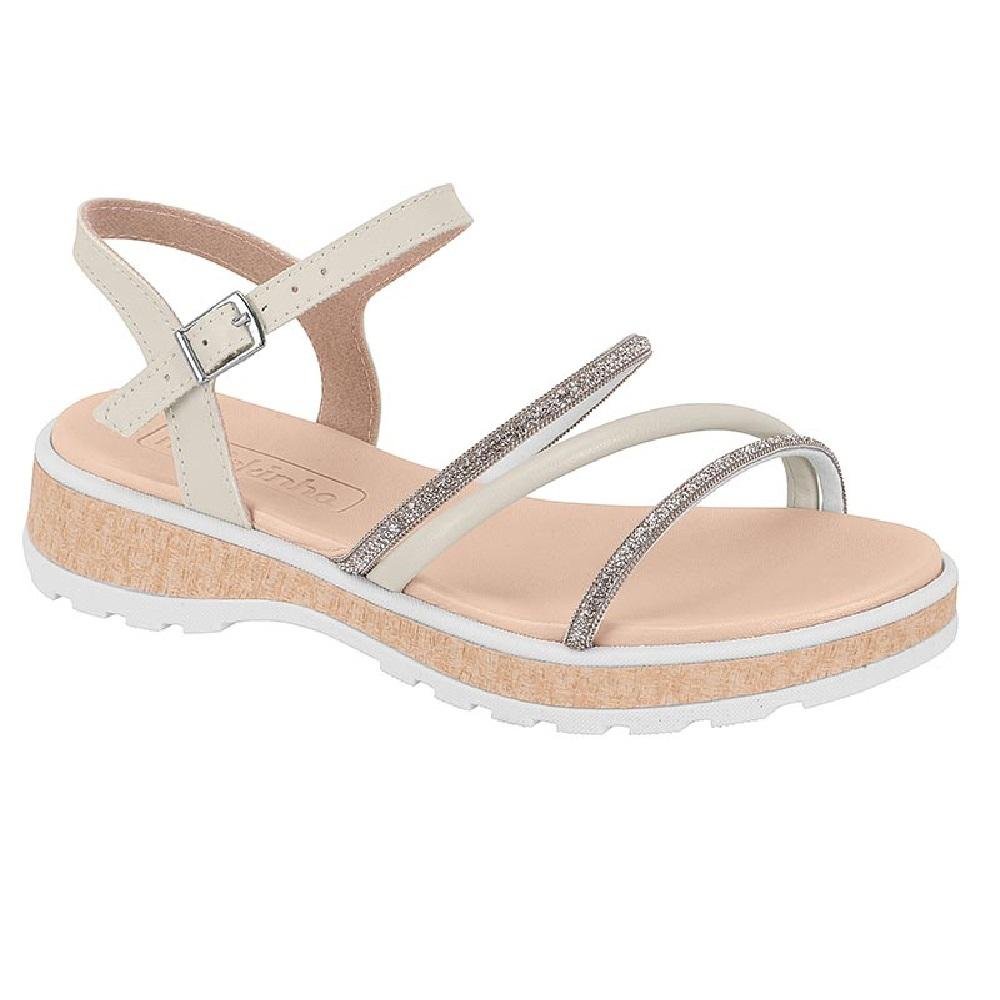 SANDALIA MOLEKINHA CASUAL REF 2361.205.30344 MENINA Branco 3