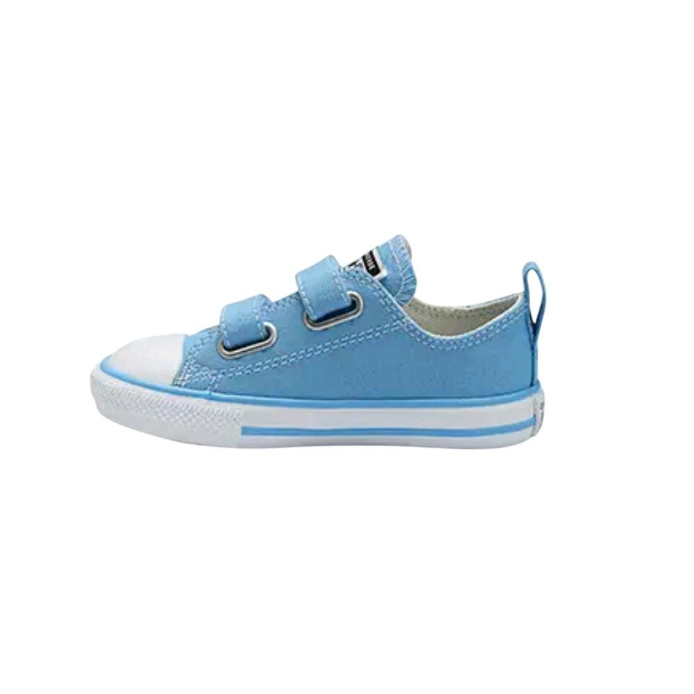 TENIS ALL STAR CONVERSE CHUCK TAYLOR 2V STITCH REF CK1302 Azul 2