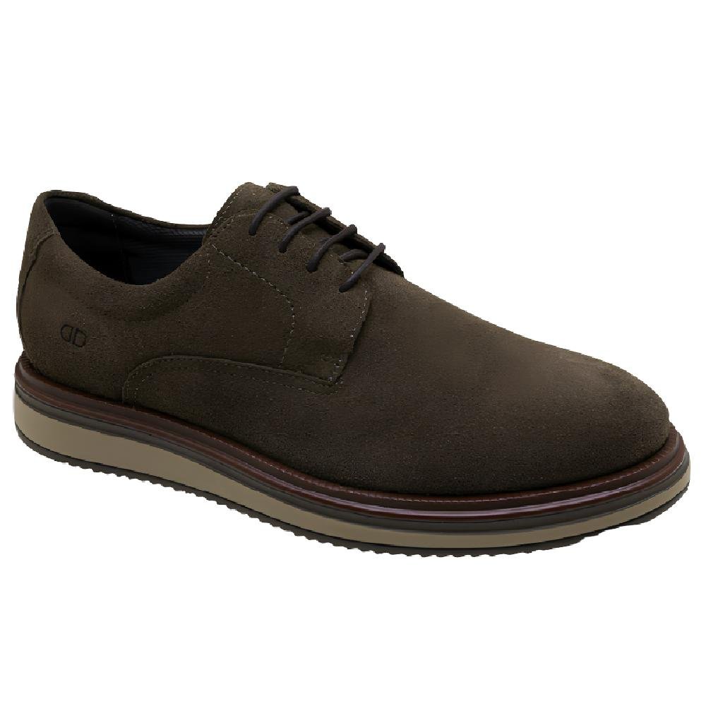 SAPATO DEMOCRATA DURANT COURO CASUAL REF 596101 MASCULINO