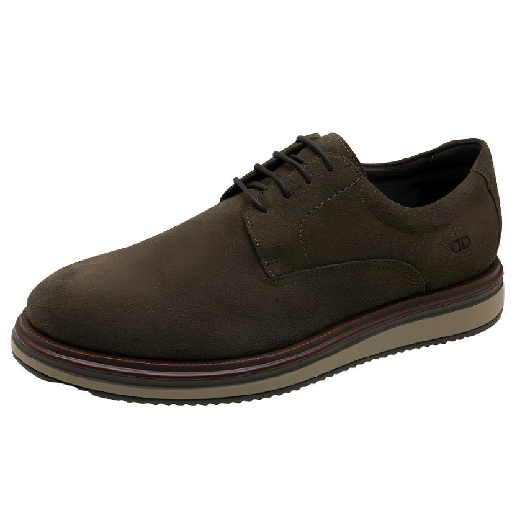 SAPATO DEMOCRATA DURANT COURO CASUAL REF 596101 MASCULINO Marrom 2