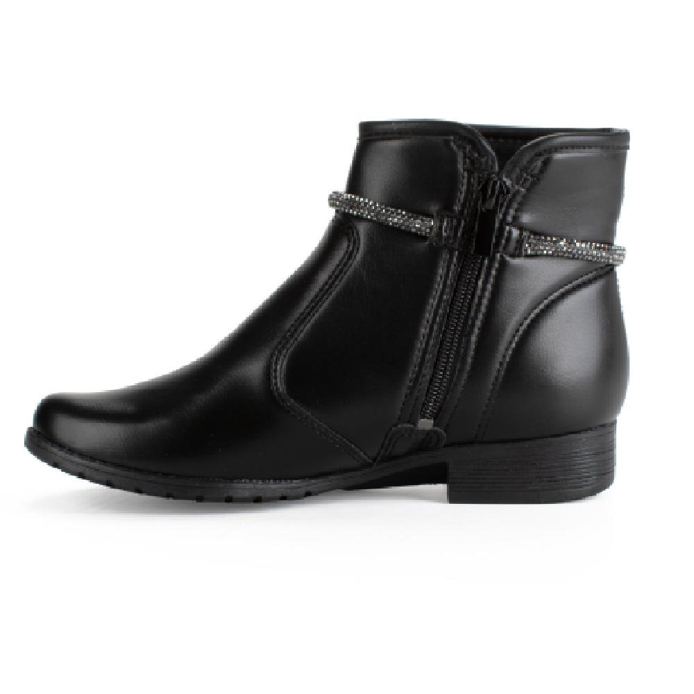 BOTA DAKOTA VERTUO CANO CURTO REF D2182 FEMININO Preto 2