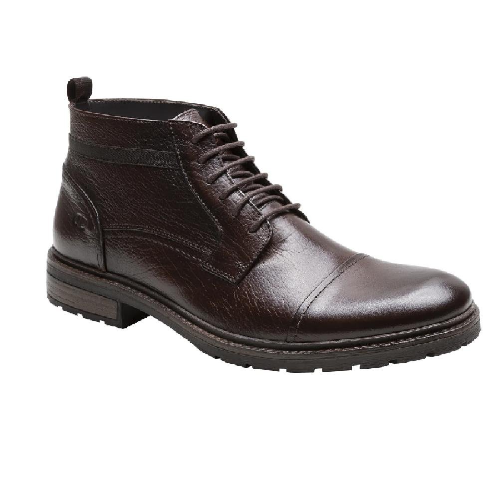 BOTA DEMOCRATA ASTRO COURO REF 301102 MASCULINO