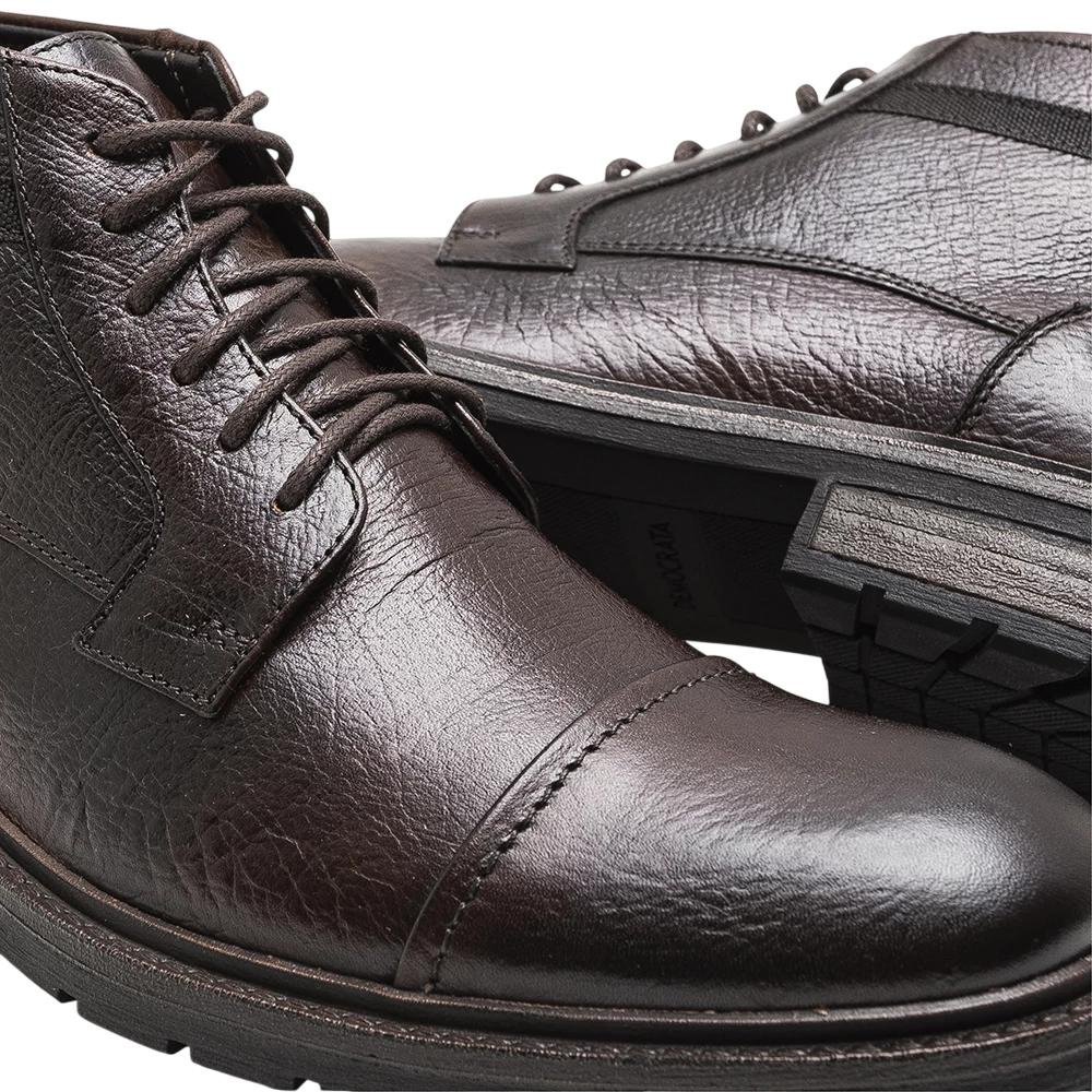 BOTA DEMOCRATA ASTRO COURO REF 301102 MASCULINO Marrom 4