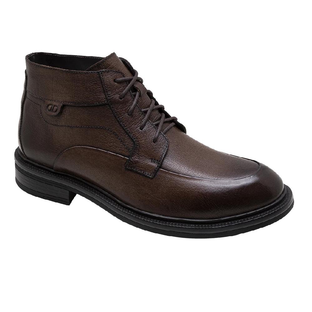 BOTA DEMOCRATA DOHA COURO CANO MÉDIO REF 597103 MASCULINO