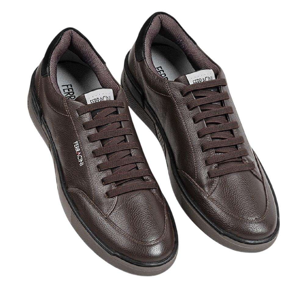 SAPATENIS FERRACINI MILAN REF 7970-720 MASCULINO Marrom 4