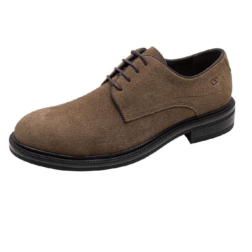 SAPATO DEMOCRATA DOHA COURO REF 597101 MASCULINO Marrom 2