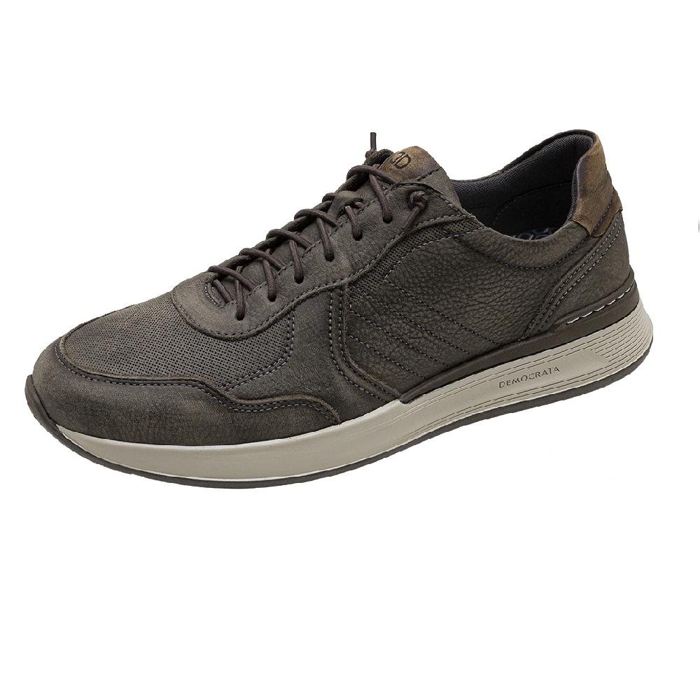 SAPATO DEMOCRATA MARK HI-SOFT REF 662101 MASCULINO Cinza 2