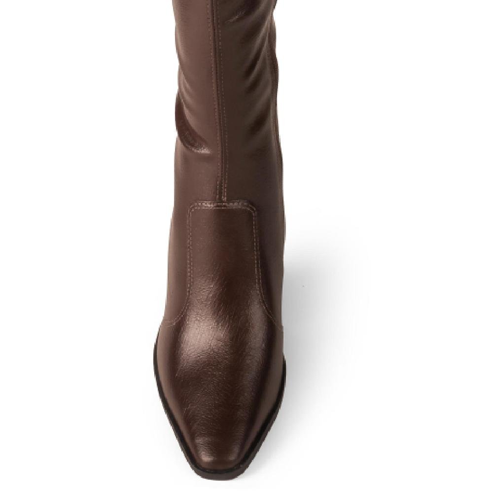 BOTA DAKOTA GABRI VIERI CANO LONGO REF D2172 FEMININO Marrom 3