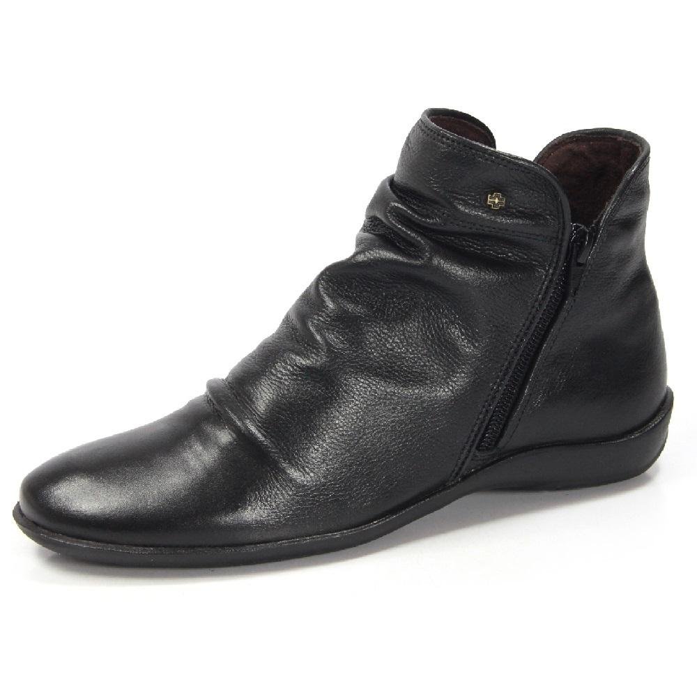 BOTA PERLATTO ANGEL CANO CURTO REF ANG820E FEMININO Preto 2