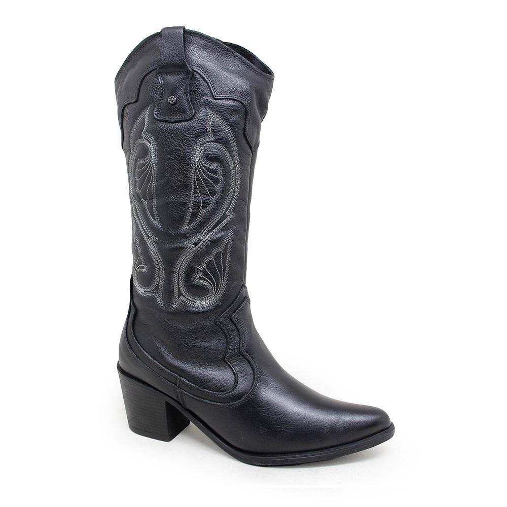 BOTA PERLATTO NEW WESTERN  CANO ALTO REF NWE001 FEMININO